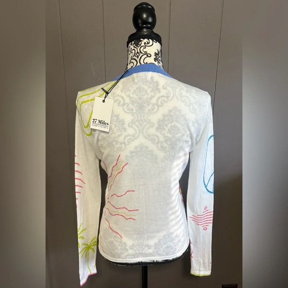 27 MILES MALIBU May Graphic Sweater - Picture 3 of 4